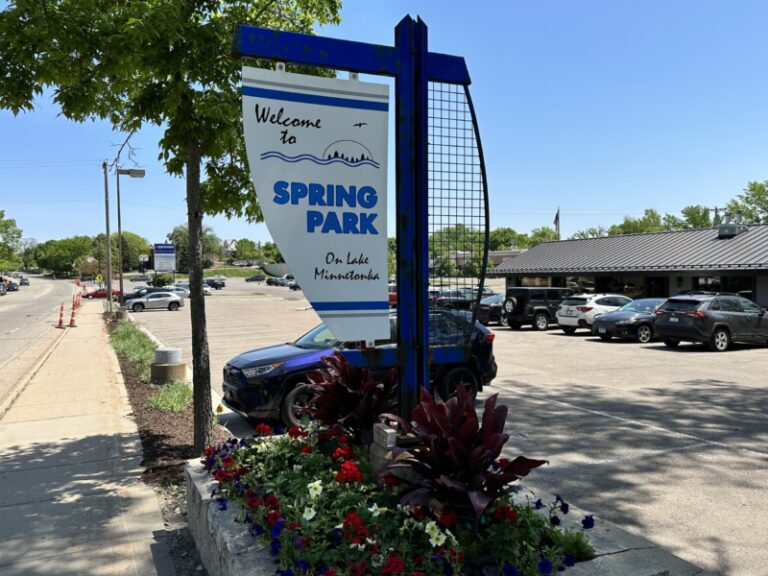 City of Spring Park Sign