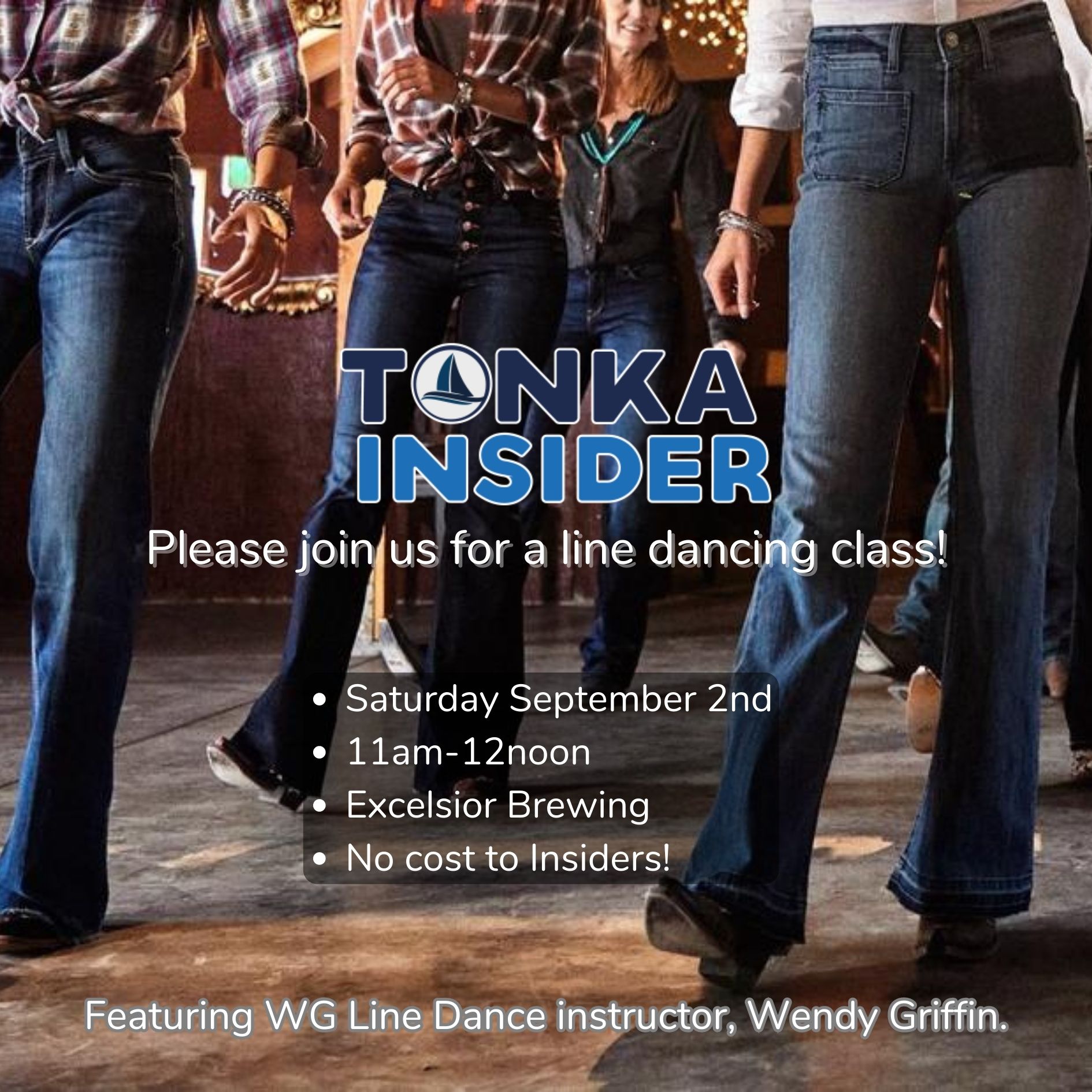 Line dancing class